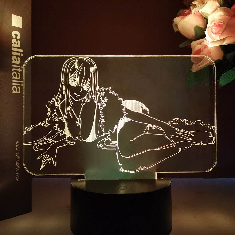 Darling In The Franxx Acrylic Table Lamps (with remote) (Caution: Ecchi content)